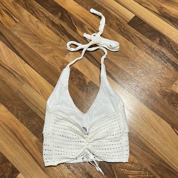 Crochet Hollister Halter Top - Picture 2 of 3